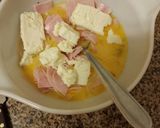 Foto del paso 2 de la receta: Omelette de jamón y queso
