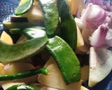 সিম নতুন আলু বেগুনের তরকারি(sim notun aloo beguner tarkari recipe in Bengali) রেসিপি ধাপ - 1 ছবি