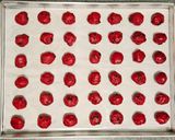 Foto langkah ke 4 dari resep Red Velvet Chips Soft mini cookies. Simple No mixer..!.