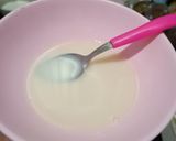 Foto langkah ke 3 dari resep Panacotta dg Pure Strawberry 🍓.