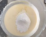 A picture of step 4 of Baked Cheesecake (Tokyo Mr. Cheesecake recipe).