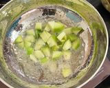 A picture of step 3 of Lasoda (Gunda) Aachar.