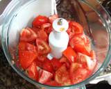 Foto del paso 2 de la receta: Sopa fría de hortalizas y frutas sin pan