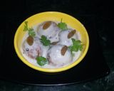 मलाई कोफ्ता विथ वाइट ग्रेवी (Malai Kofta with white gravy recipe in hindi) रेसिपी चरण 4 फोटो