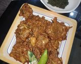 A picture of step 5 of Crispy crunchy cabbage bites/pakory.