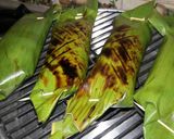 Foto langkah ke 9 dari resep Nasi bakar ayam suir.