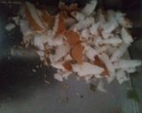 A picture of step 3 of Kovai special brinjal pot kulambu.
