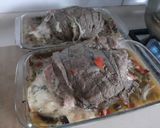 Foto del paso 5 de la receta: Carne Rellena con jamón y queso