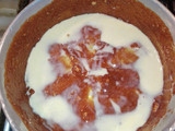 Torta invertida de manzanas