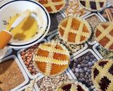 Foto langkah ke 5 dari resep Pie isi selai buah.