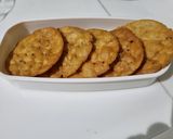 A picture of step 8 of Jeera namkeen puri.