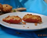 A picture of step 15 of Deep Fried Tomato گوجه فرنگی سرخ شده.