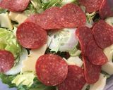 A picture of step 1 of Leftover subs ingredients.