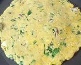 A picture of step 4 of Multi flour mix Thalipith.
