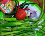 Foto langkah ke 1 dari resep Tumis Kacang Panjang & Terong Tunjuk (Kuliner Aceh).