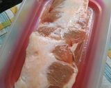 Foto del paso 1 de la receta: Pechito de cerdo en aro circular