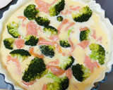 Foto del paso 2 de la receta: Quiche de brócoli y salmón