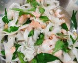 Hình bước làm 3 của món Gỏi củ cải trắng tép non