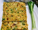 A picture of step 8 of Spring onion paranthe.