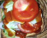 A picture of step 7 of Kabab Sandwich.