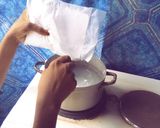 A picture of step 2 of Ice Cream #mysecretbaking.
