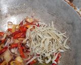Foto langkah ke 7 dari resep Oseng Daun Pepaya Teri.