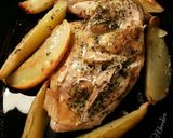 Foto del paso 8 de la receta Pechuga al horno con patatas asadas