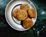A picture of step 2 of Aloo Tikki Masala Chaat.