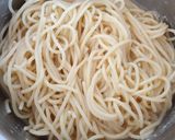 Foto del paso 6 de la receta Espaguetis a la carbonara (con huevo)
