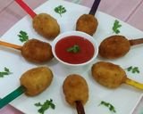 A picture of step 6 of Chicken pop stick.