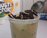Foto langkah ke 4 dari resep Matcha popping boba oreo.