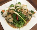 Hình bước làm 6 của món Cá Hấp Rau Củ