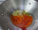 A picture of step 3 of Lahori Chikar Cholay.