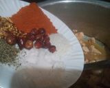 A picture of step 3 of Garlic rice with chicken shashlik.