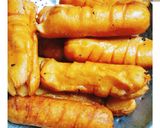 รูปขั้นตอนการทำที่ 3 ของ 🌭ไส้กรอกไก่ทอด - Fried chicken sausage