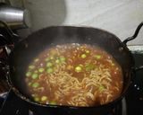 A picture of step 3 of Thumsup maggi.