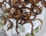 A picture of step 4 of Besan Pithala - Rice.
