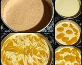 A picture of step 5 of Mango cheese cake.