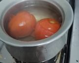 A picture of step 1 of Shahi paneer.