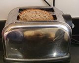 A picture of step 3 of Quarantine garlic bread.