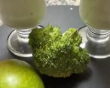 A picture of step 5 of 🥦Broccoli Smoothie with Green Apple and Lime🍋.