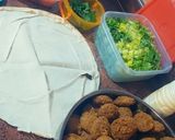 A picture of step 4 of Homemade Falafel.