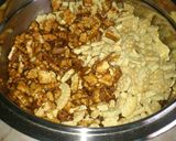 Tördelt kókuszos sütemény sütés nélkül recept fázis 3 fotója