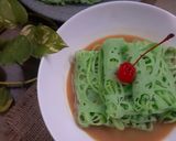 Foto langkah ke 8 dari resep Roti jala pandan.