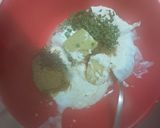 A picture of step 1 of Afghani paneer gravy.