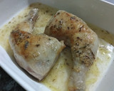 Foto del paso 4 de la receta: Muslos de pollo asados con patatas al horno