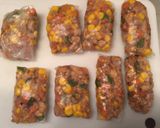 Foto langkah ke 3 dari resep Lumpia Ayam Sayur.