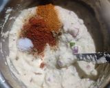 A picture of step 3 of Savoury Chanadal Cake.