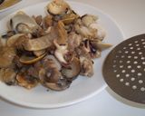 Foto del paso 9 de la receta Arroz meloso del mar con albóndigas de boquerones