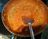 Foto del paso 5 de la receta: Pimientos rellenos de carne y arroz con queso rallado